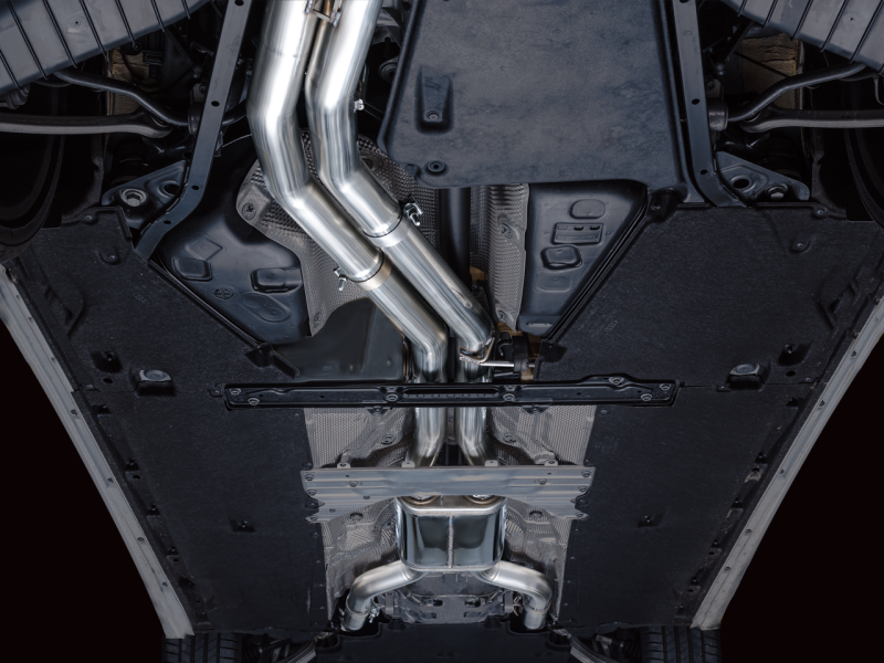 AWE Tuning 19-23 Audi C8 S6/S7 2.9T V6 AWD Touring Edition Exhaust - Diamond Black Tips thumbnail 5