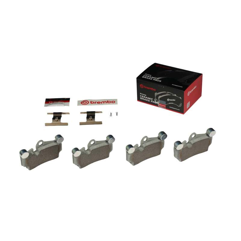 Brembo 04-09 Audi Q7/ Porsche Cayenne/ Volkswagen Touareg Rear NAO Brake Pad thumbnail 3