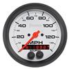Autometer Phantom 3-3/8in 140 MPH In-Dash Full Sweep Speedometer w/ GPS Rally Nav Display thumbnail 6