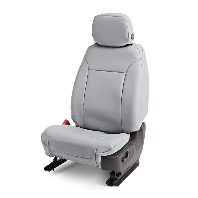 Covercraft 07-13 Chevrolet Avalanche/ Leatherette PrecisionFit Front Row Seat Covers - Lt Grey