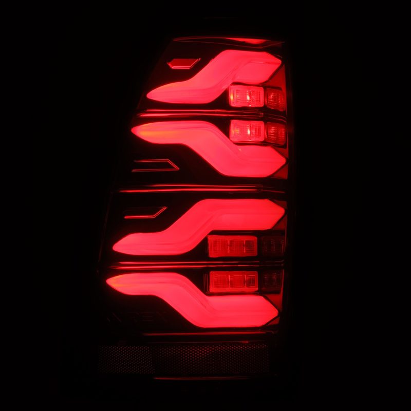 AlphaRex 05-15 Toyota Tacoma LUXX LED Taillights Blk/Red w/Activ Light/Seq Signal thumbnail 5