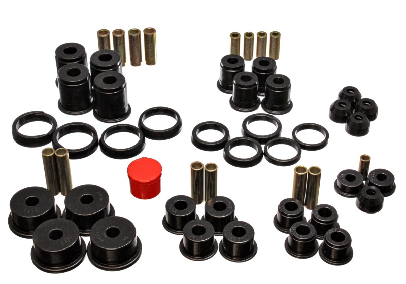 Energy Suspension 84-01 Jeep Cherokee/Wagoneer/Comanche Black Hyper-Flex Master Bushing Set thumbnail 4