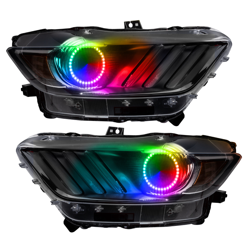 Oracle Ford Mustang 15-17 Halo Kit - ColorSHIFT w/o Controller thumbnail 5