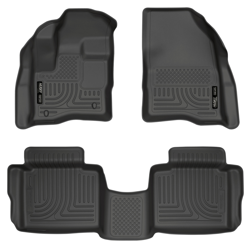 Husky Liners 10-13 Ford Taurus WeatherBeater Combo Black Floor Liners thumbnail 3