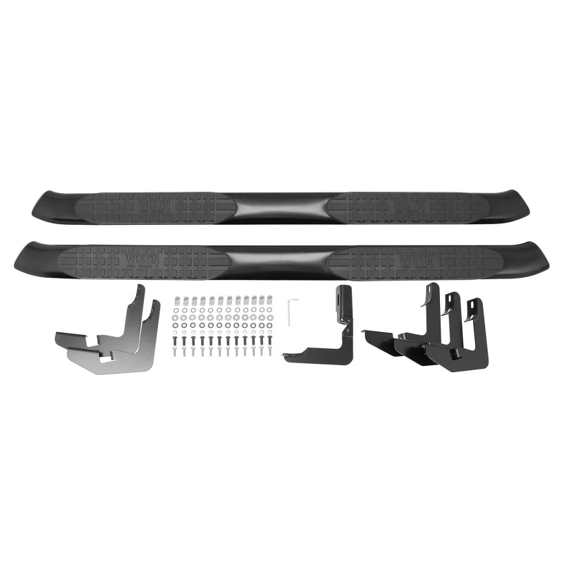 Westin 2014-2017 Toyota 4Runner SR5 PRO TRAXX 5 Oval Nerf Step Bars - Black thumbnail 3