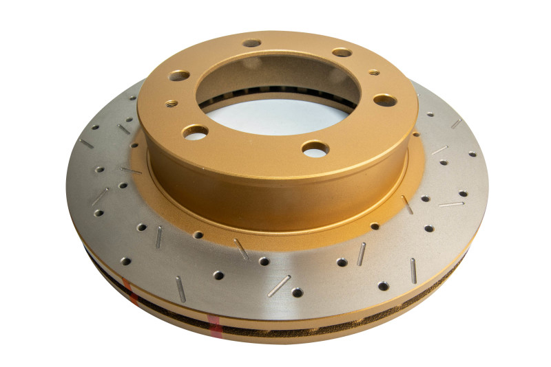 DBA HD Series 4000XS Brake Rotors DBA42714XS Disc Rotor, Cross-Drilled, Slotted, 4000 XS Series, Uni-Directional, Toyota, Front, Each thumbnail 5