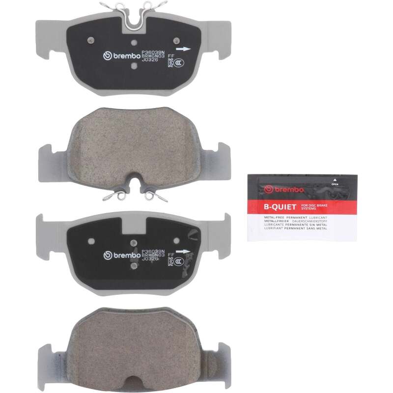 Brembo OE 19-24 Jaguar F-Pace PRIME Ceramic Brake Pad - Rear thumbnail 2