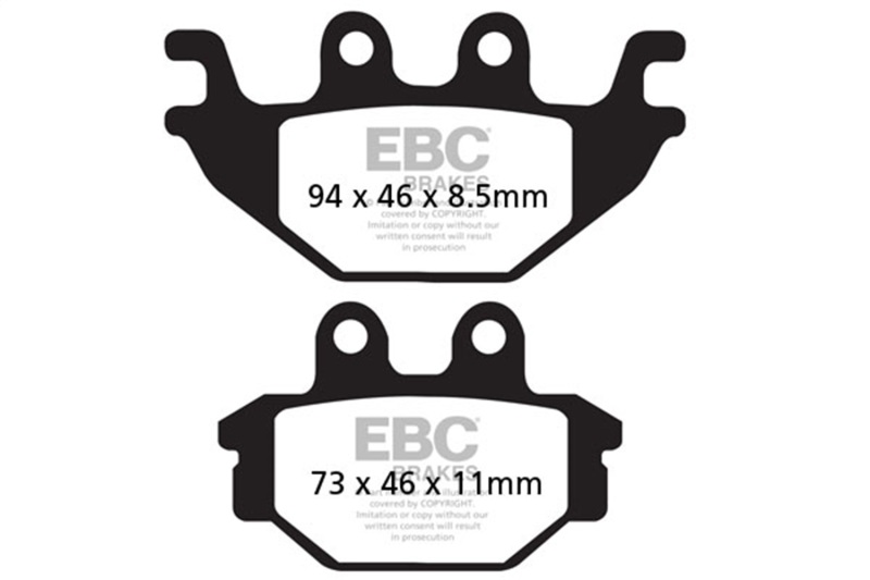 EBC R Sintered Brake Pads