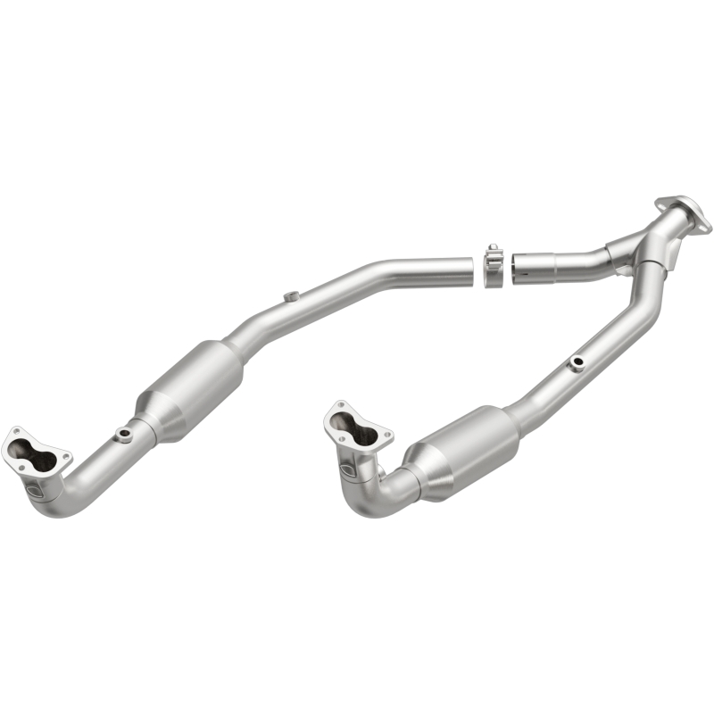 MagnaFlow Direct Fit Catalytic Converter OEM 2003 Land Rover Discovery Underbody thumbnail 3