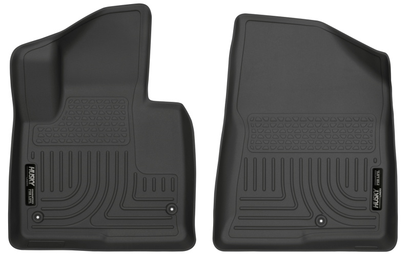 Husky Liners 13-15 Hyundai Sante Fe GLS/Limited WeatherBeater Front Row Black Floor Liners thumbnail 7