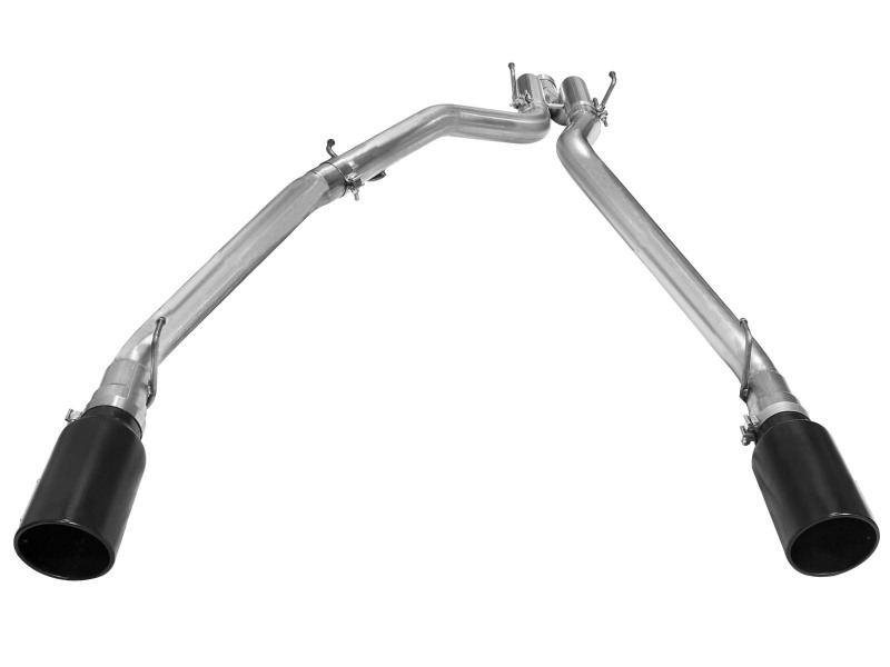 aFe MACH Force XP DPF-Back Exhaust 3in SS w/ 6in Black Tips 2014 Dodge Ram 1500 V6 3.0L EcoDiesel thumbnail 9