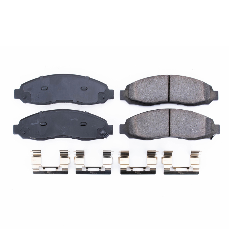 Power Stop 03-04 Dodge Dakota Front Z17 Evolution Ceramic Brake Pads w/Hardware thumbnail 7