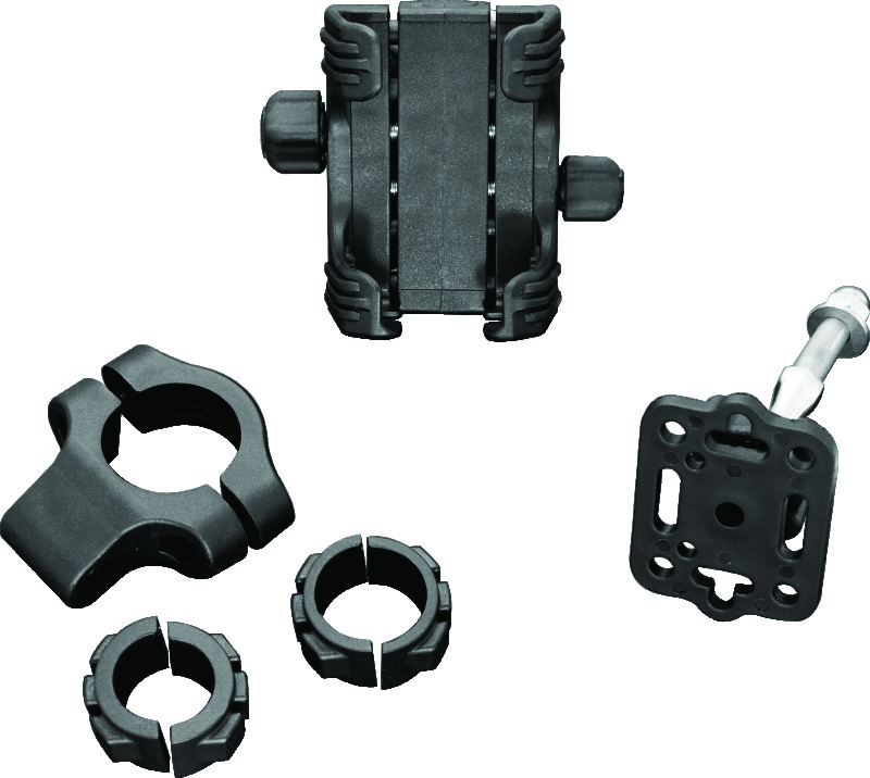 Kuryakyn Tech-Connect Bar Mount for 7/8 to 1-1/4 inch Bars 1-5/8 to 3-5/8 inches Wide
