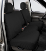 Covercraft 19-22 Ford F150 Polycotton SeatSaver Custom Second Row Seat Covers - Charcoal