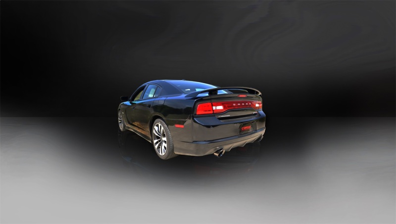 Corsa 2012-2014 Dodge Charger SRT-8 6.4L V8 Polished Xtreme Cat-Back Exhaust thumbnail 4