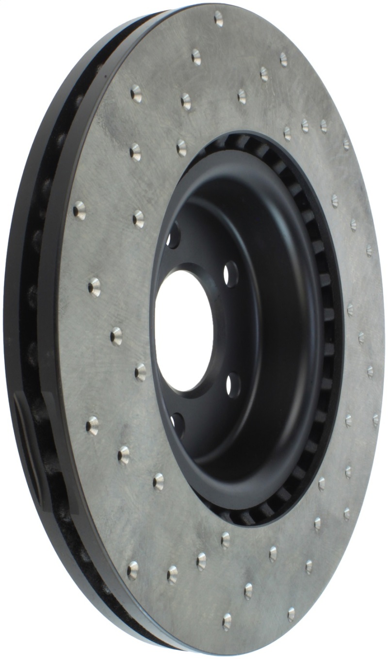 StopTech 12 Audi A6 Quattro/11-12 A7 Quattro/13 Q5/7-11/13 S4/12 S5 Front Left Drilled Rotor thumbnail 4