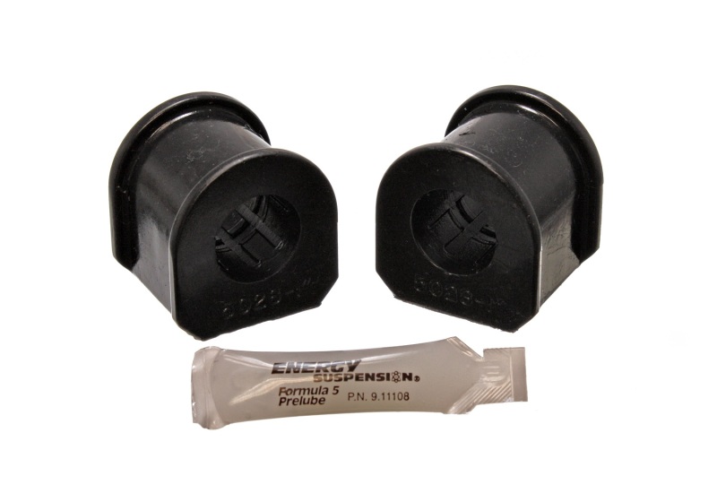 Energy Suspension 79-04 Ford Mustang Black 1-1/8in Front Sway Bar Bushing Set-Reuse Factory Brackets thumbnail 4
