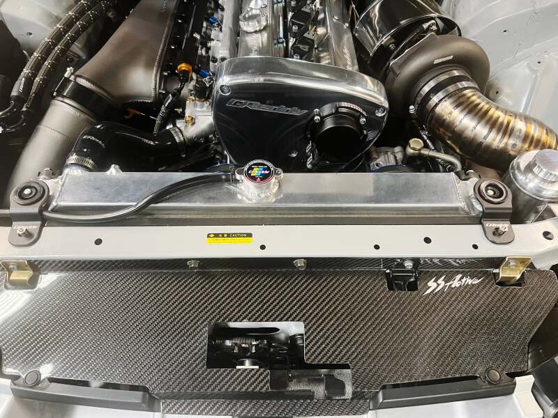 GReddy Nissan Skyline GT-R BCNR33 Radiator Mount Bracket- Black thumbnail 8