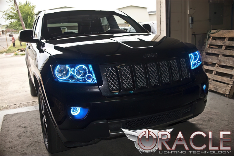 Oracle Jeep Grand Cherokee 11-13 LED Halo Kit - Blue