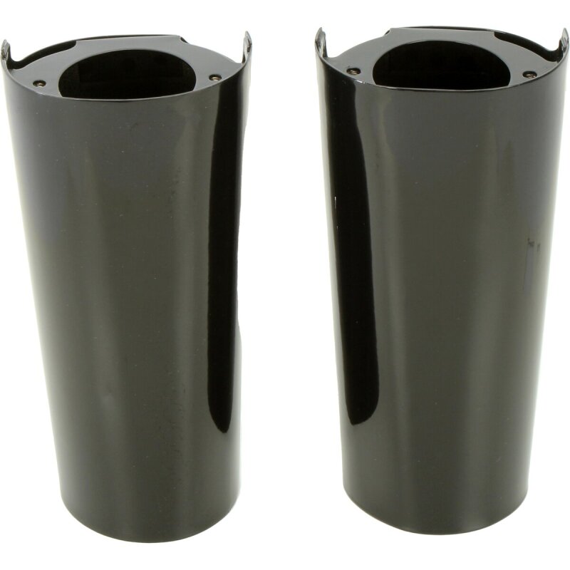 Bikers Choice 14-Up Touring Black +2 Inch Fork Tube Covers Pr thumbnail 3