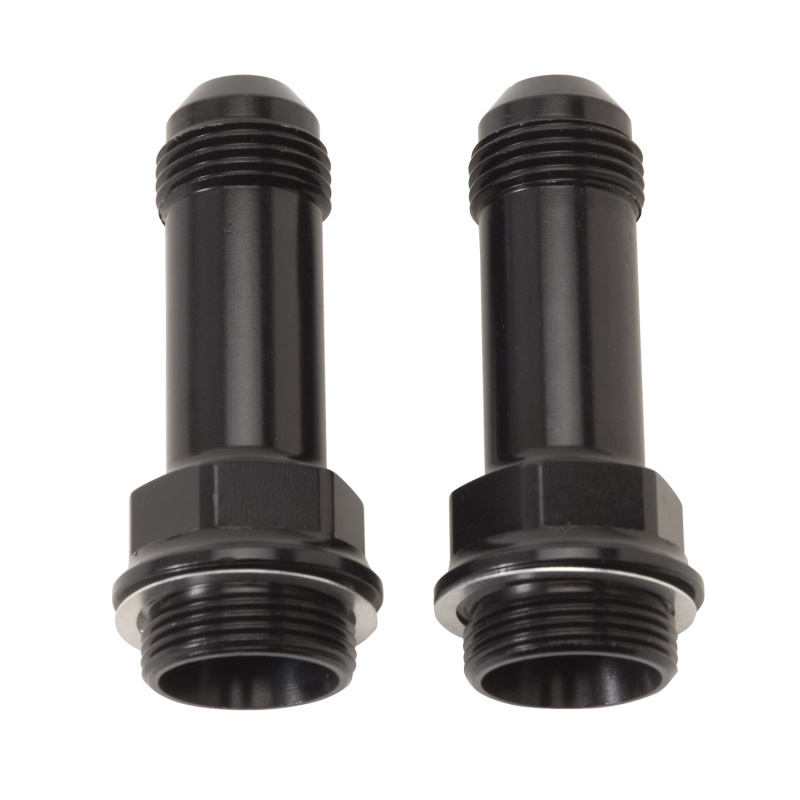 Russell Performance 7/8in -20 x -8 AN Male Flare Extended (2 pcs.) (Red/Blue) thumbnail 7
