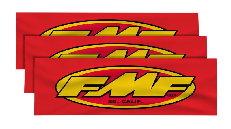 FMF Racing 3-Up Cloth Track Banner (80Cm X 750Cm)
