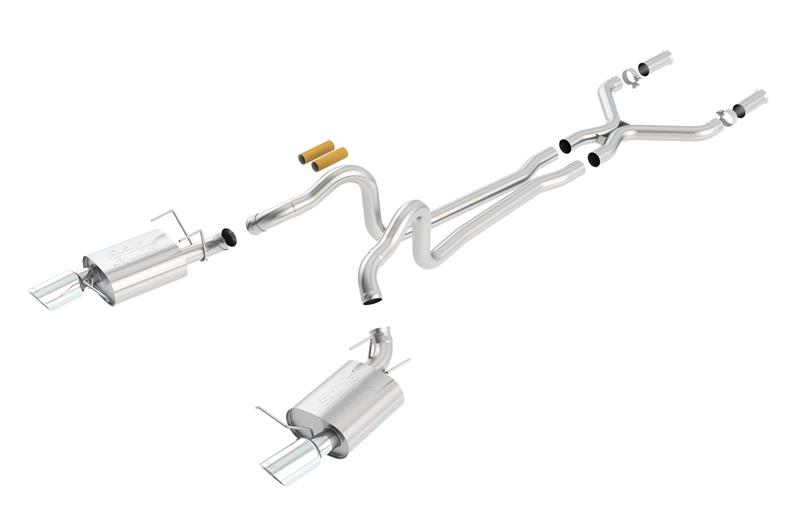 Borla 13-14 Mustang GT/Boss 302 5.0L V8 RWD Single Split Rear Exit ATAK Catback Exhaust