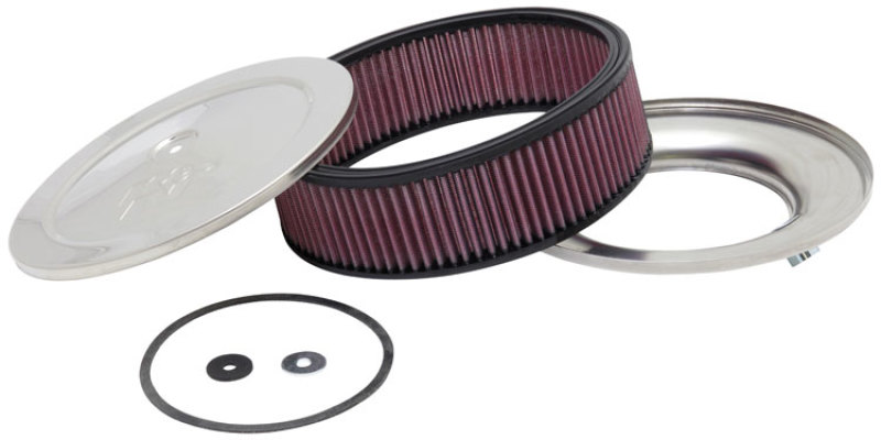 K&N Custom Round Filter 5-1/8in FLG / 9in OD x 4-1/8in HW/VENT thumbnail 3
