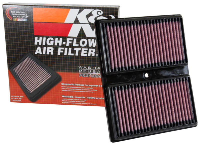 K&N 15-17 Audi A1 L3-1.0L F/l - Replacement Drop In Air Filter thumbnail 6