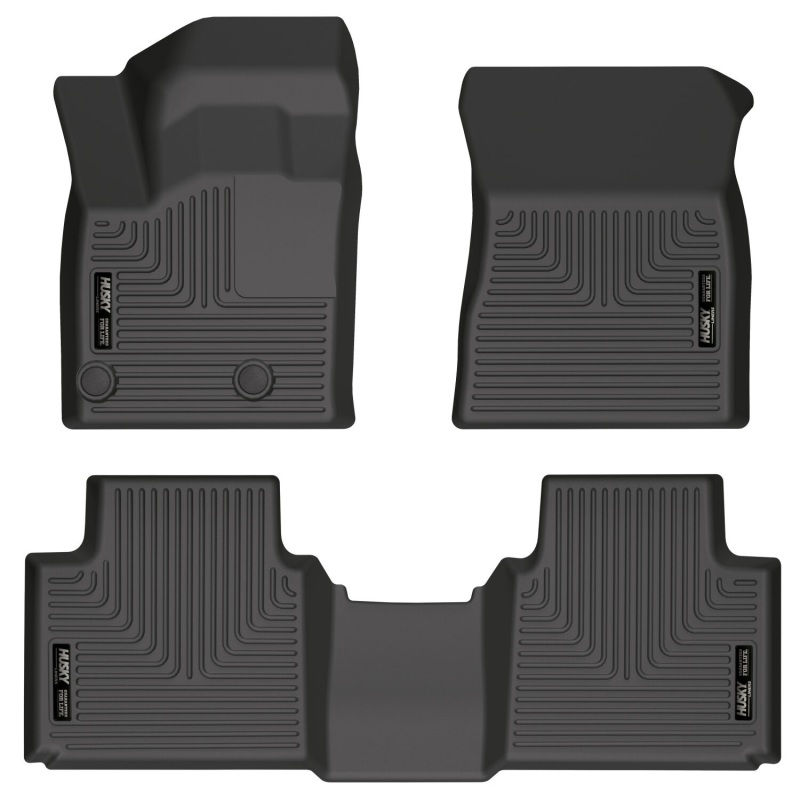 Husky Liners 2022 Mitsubishi Outlander WeatherBeater Front & 2nd Seat Floor Liner - Blk thumbnail 2