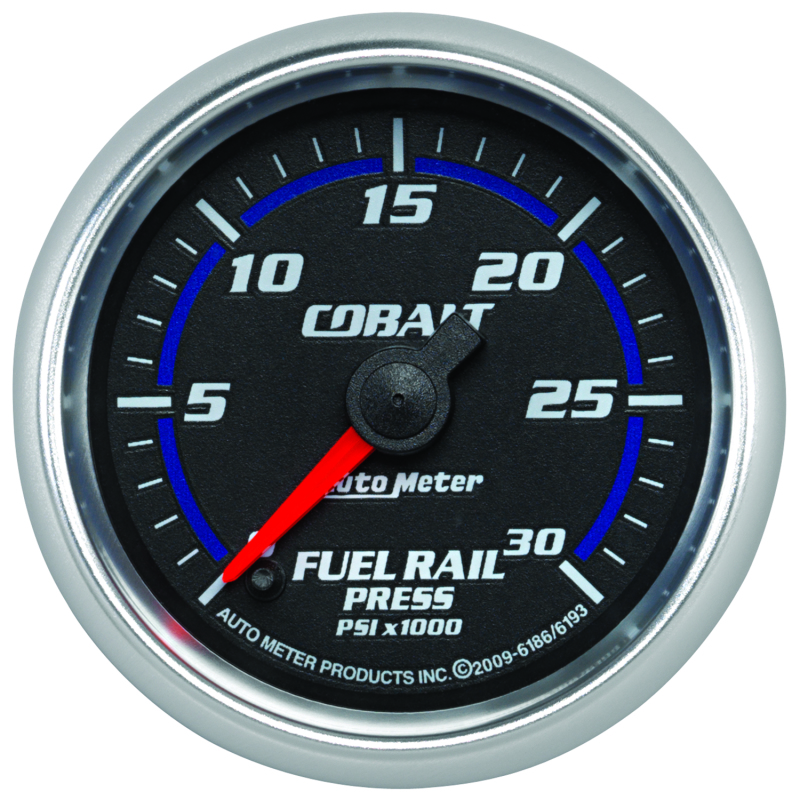 Autometer Cobalt 52mm 0-30,000 PSI F/S Electronic Diesel Fuel Rail Pressure Gauge (Cummins 5.9L)
