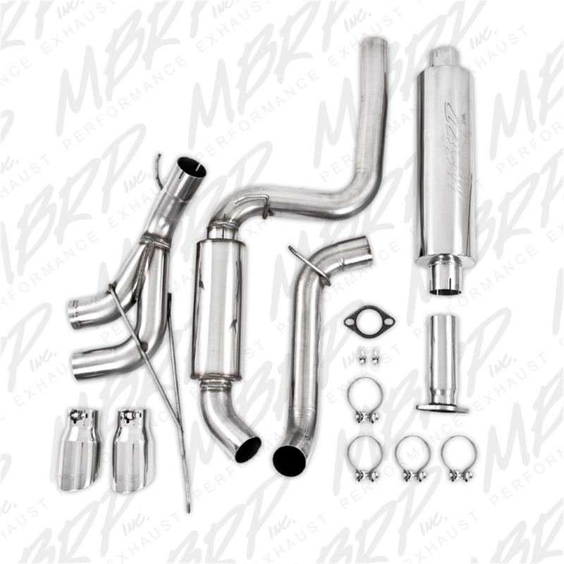 MBRP 13-14 Ford Focus ST 2.0L EcoBoost Dual Center Outlet T304 3in Cat Back thumbnail 7