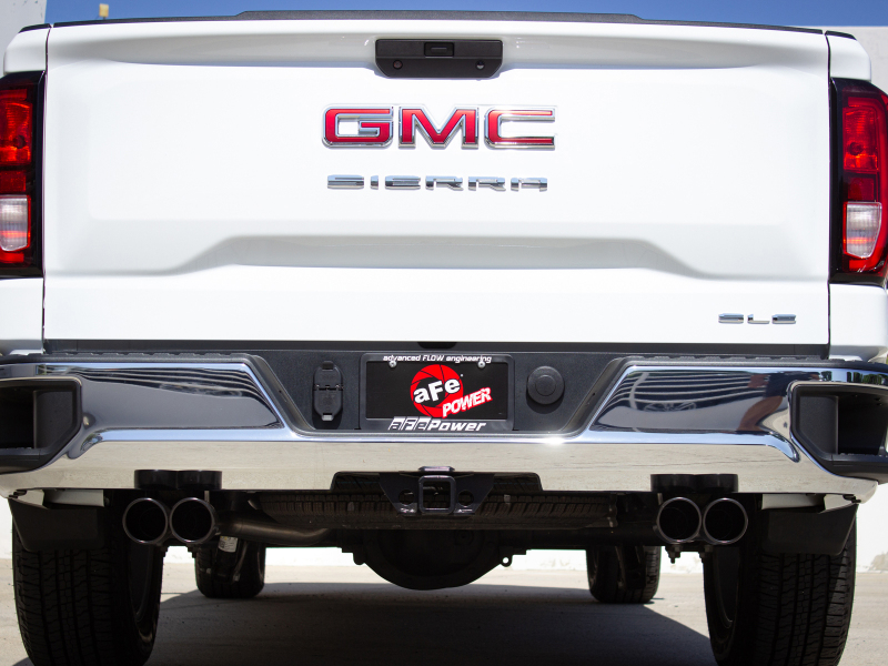 aFe Vulcan Series 3-2.5in 304SS Exhaust Cat-Back w/Blk Tips 2019 GM Silverado/Sierra 1500 L4-2.7L(t) thumbnail 9