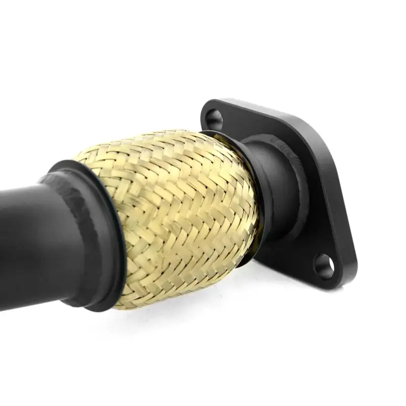 GrimmSpeed 04-21 Subaru STI EJ25 2 Bolt Up-Pipe - Black Ceramic Coated thumbnail 4