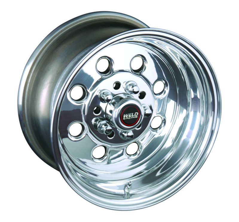 Weld Draglite 15x12 / 4x108 BP / 7.5in. BS Polished Wheel - Non-Beadlock