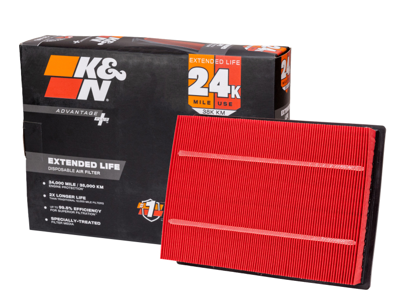 K&N Advantage Plus Air Filter 24K Miles Mg Gs 1.5L2.0L / Hs 2.0L / Hs 2.0L T thumbnail 2