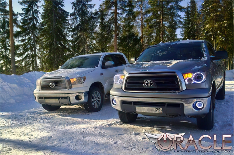 Oracle Toyota Tundra 07-13 Halo Kit - ColorSHIFT w/ Simple Controller