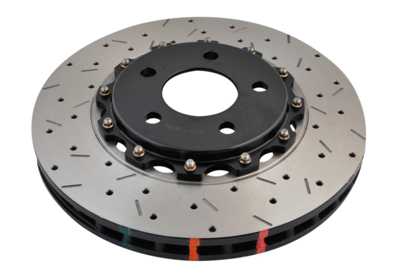 DBA HD Series 5000XS Brake Rotors for 2005-2014 MUSTANG - DBA52113BLKXS Rotor, 5000XS, Vented, Cross-Drilled and Slotted Surface, Iron, Black Painted, Ford, Front, Each thumbnail 6