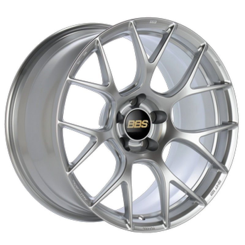 BBS RE-V7 18x8.5 5x112 ET42 Diamond Silver Wheel -82mm PFS/Clip Required