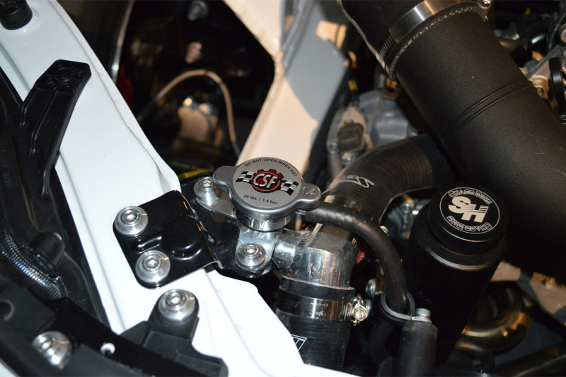 CSF Radiator Filler Necks with Pressure Caps 8044 2013+ Scion Frs/Subaru Brz/Toyota 86 All-Aluminum Neck W/1.4 Bar High Cap thumbnail 4
