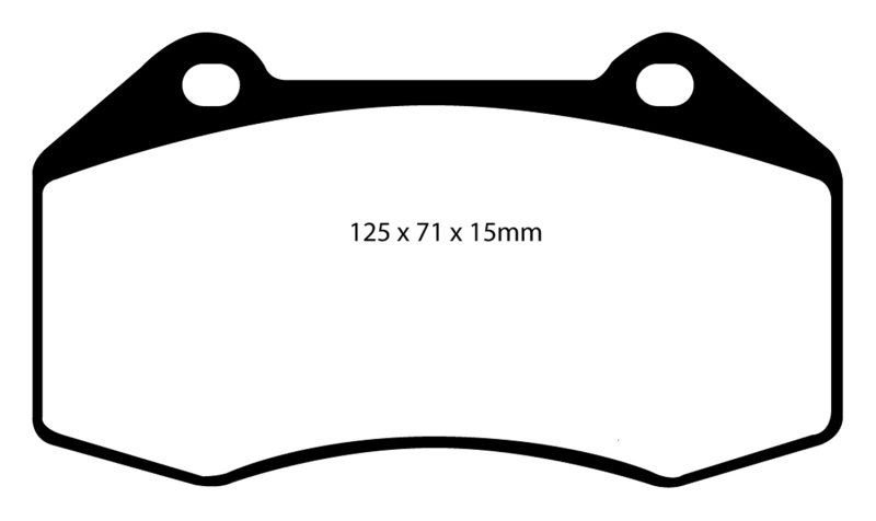 EBC S5 Brake Pad and Rotor Kit (1x ebcGD7507, 1x ebcDP41539R) thumbnail 5