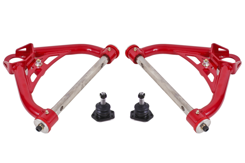 BMR 70-81 2nd Gen F-Body Non-Adj. Upper A-Arms (Polyurethane) - Red thumbnail 2