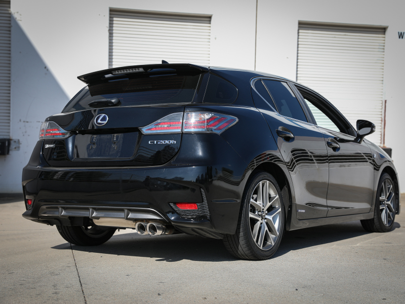 aFe POWER Takeda 2in to 2-1 304 SS Cat-Back Exhaust w/ Polished Tips 11-17 Lexus CT200h 1.8L thumbnail 8