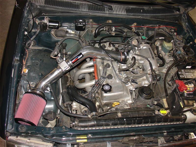 Injen 97-99 Tacoma 4 Cyl. only Polished Power-Flow Air Intake System thumbnail 6