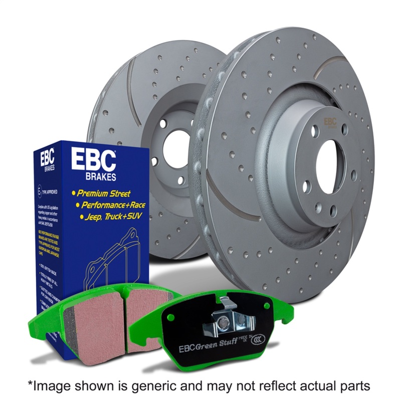 EBC S10 Kits Greenstuff Pads and GD Rotors