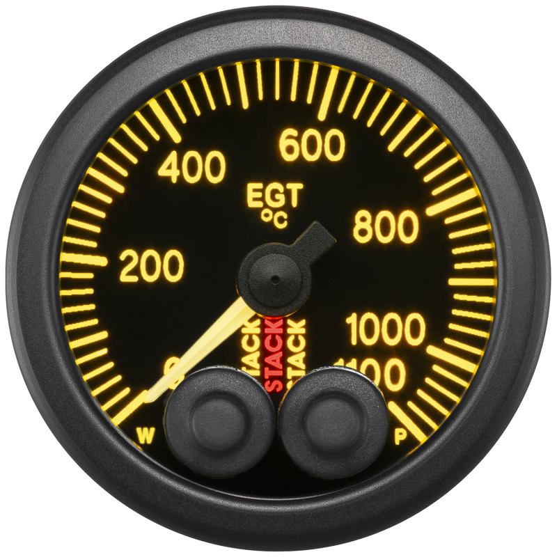 Autometer Stack 52mm 0-1100 Deg C Pro-Control Exhaust Gas Temp Gauge - Black thumbnail 4