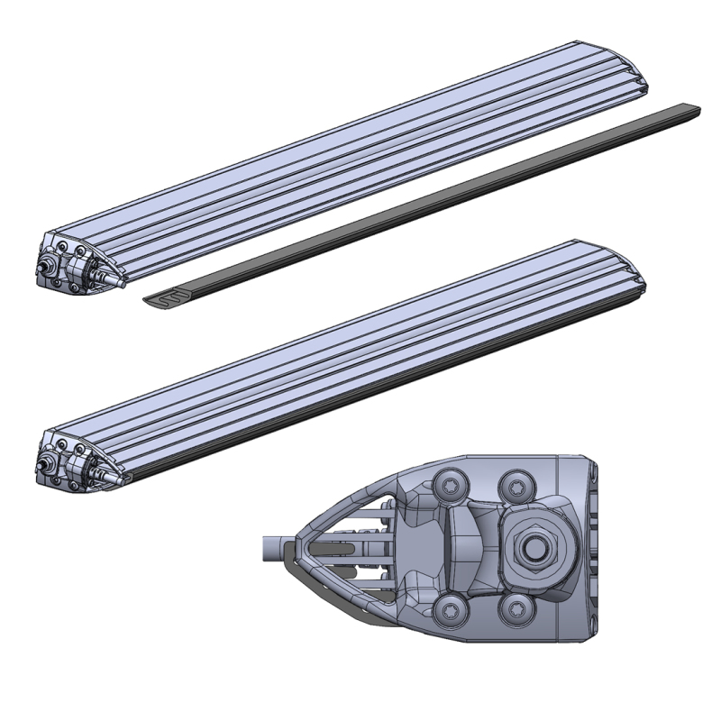 Rigid Industries 2021 Ford Bronco Roof Rack Light Kit (Incl. SR spot/flood Combo Bar) thumbnail 8