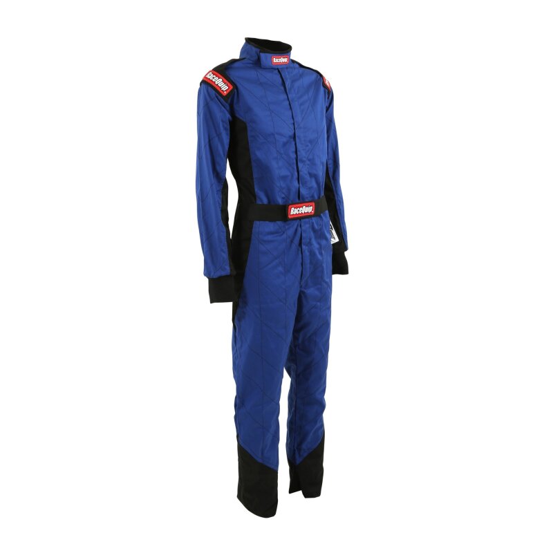 RaceQuip Blue Chevron-1 Suit - SFI-1 Medium thumbnail 7