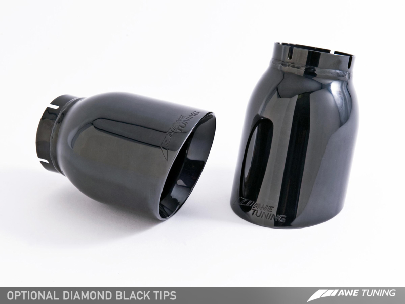 AWE Tuning Porsche 991 SwitchPath Exhaust for PSE Cars Diamond Black Tips thumbnail 8