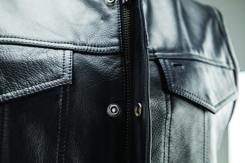 Kuryakyn Leather By River Road Vandal Club Vest Black - Small thumbnail 3